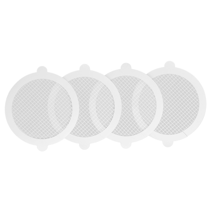 50Pcs Shower Drain Hair Catcher Fiberglass Practical Convenient Dense Mesh
