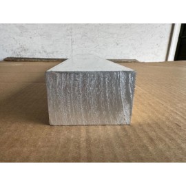 USA 2" x 3" Aluminum Flat Bar x 5" Long,  6061-T6511 Solid Extruded Mill Stock, Bar