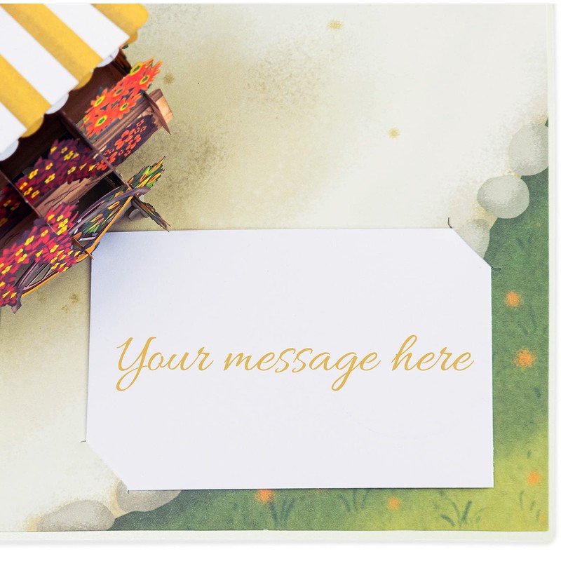 Flower Bike Pop Up Card