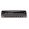 Suzuki HA-20-LF Promaster Hammond Professional 10-Hole Diatonic Harmonica, Key of