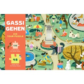 Laurence King Verlag Gassi gehen. A Team Puzzle