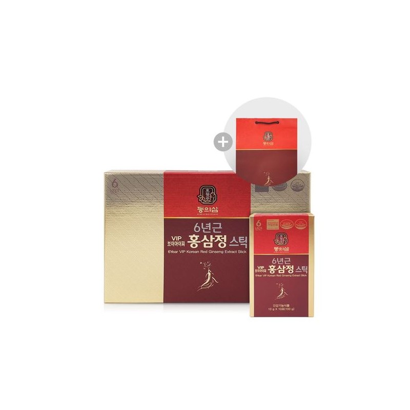 동의삼 6년근 VIP 홍삼정스틱 300g (10g X 30포) [원산지:국산] Dongui