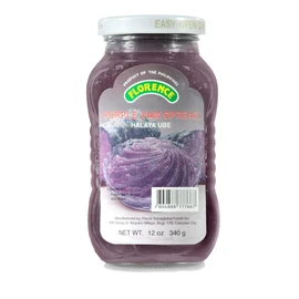 Florence Coconut, Beans and Fruit in Syrup, 2 Packs (Ube Purple Yam)