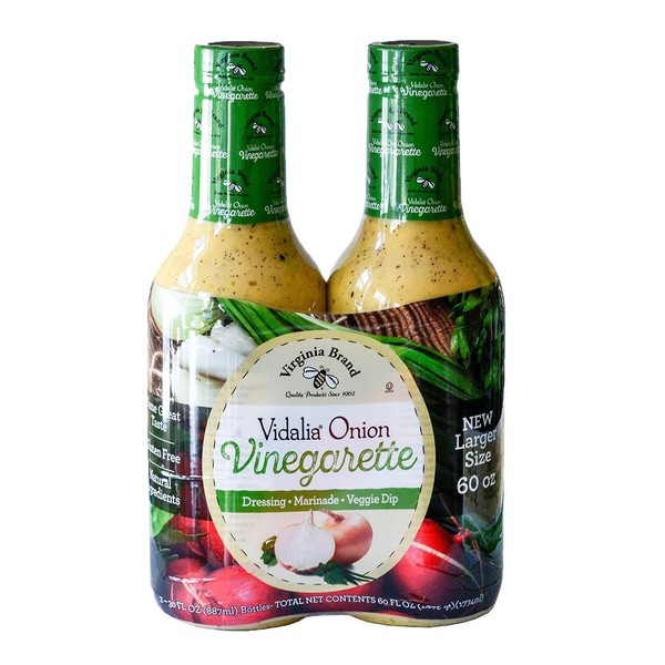 Virginia Brand Vidalia Onion Vinegarette 30 oz. ea., 2 pk. (pack of 3) A1