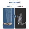 Filtered Shower Head with Handheld Brushed Nickel, BOWGER 6 Modes