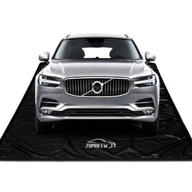 ZOMOFEW Garage Car Mat, 7'9" x 18' Non-Slip Garage Floor Mat, Heavy Duty Waterproof Containment Mat for Snow Ice Water and Mud