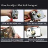Door Lock External Door Lock Night Latch Push Sliding Gate
