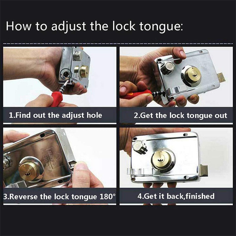 Door Lock External Door Lock Night Latch Push Sliding Gate