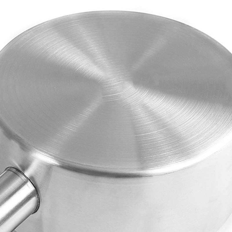 Stainless Steel Saucepan with Handle Multipurpose Nonstick Handheld Sauce Pan