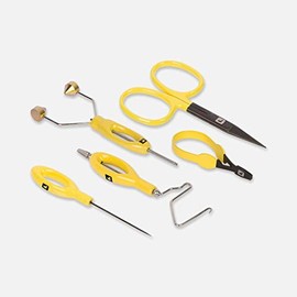 Loon Core Fly Tying Tool Kit - Yellow