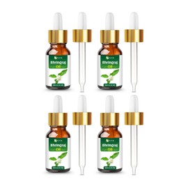 Salvia Bhringraj Oil – 4 Pack | Cosmetic Grade Carrier Oil for DIY Skincare, Haircare & Massage – 30ml / 1.01 Fl oz