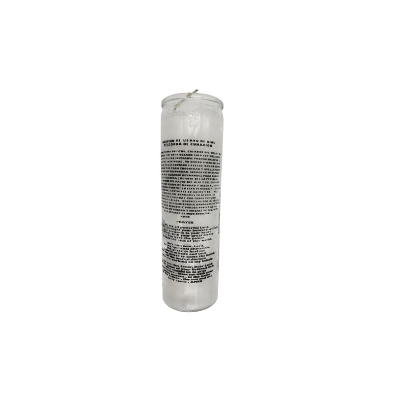 Generic Dr Jose Gregorio Hernandez White 7 Day Ritual Glass