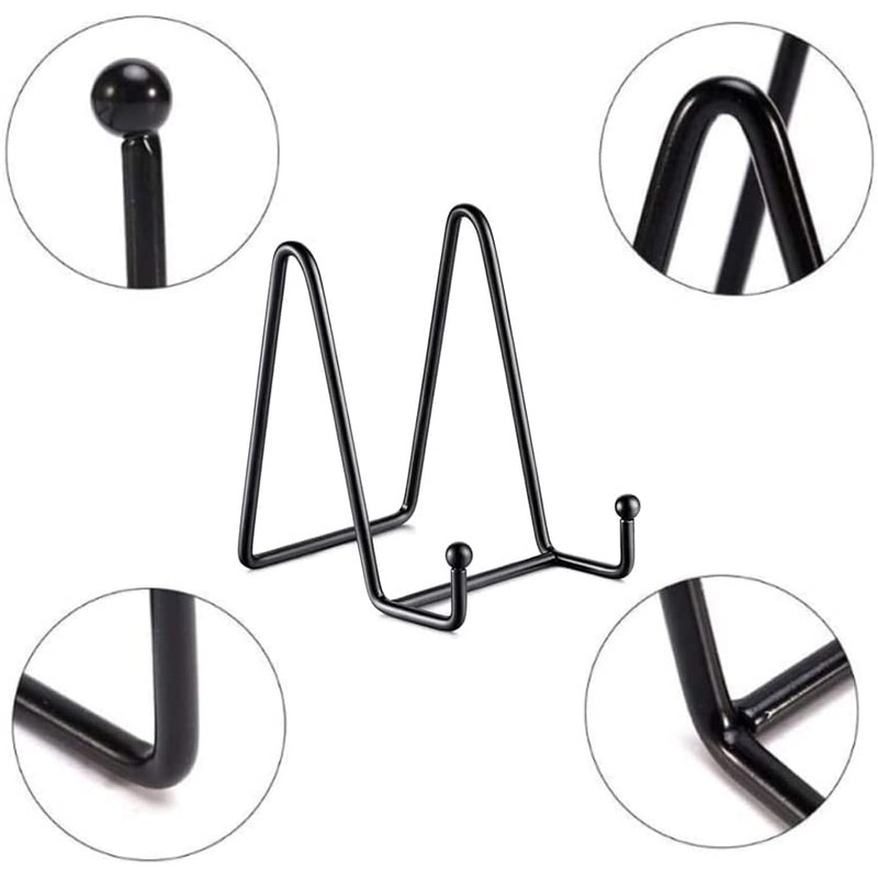 6 Inch Plate Stands For Display, 3 Packs Plate Holder