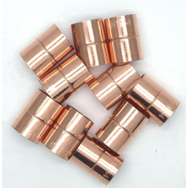 10mm End Feed Copper Equal Straight Coupling 1 x Pack of 10