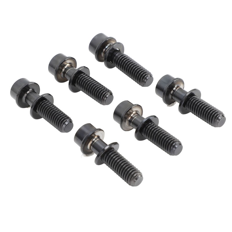 6Pcs Bike Screws Bolts Set Mountain Bicycle Handlebar Stem Ti