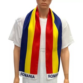 Unbranded Romania Scarf / Romania Flag Scarf / Romania Scarves