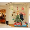 Topeedy Extra Large Size Christmas Window Stickers, 4 sheeet Reusuable