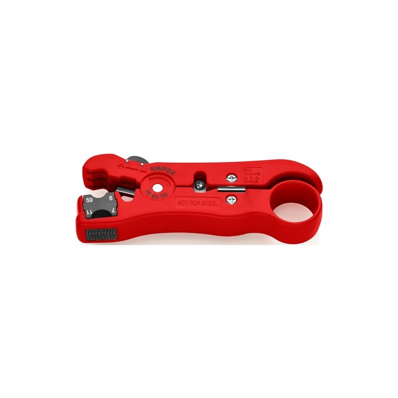 Knipex 16 60 06 SB Herramienta Pelacables para Retirar el