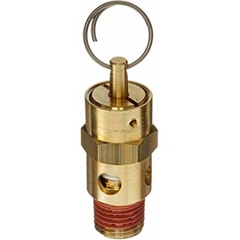 ASME Safety Pressure Relief - 1/4" MNPT - 50PSI,100PSI,125PSI,150PSI,175 PSI & 200 PSI - USAlab