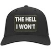 Absurd Ink The Hell I Won't - Adjustable Cap Black