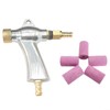 Sandblasting Tool Set with 5 Ceramic Nozzles for Sandblasting