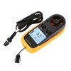 Wind Speed Meter Chill Tester Velocity Gauge Digital Anemometer for