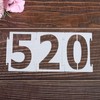 PATIKIL 6 Inch Number Stencils, 20 Pack Reusable Plastic Numbers
