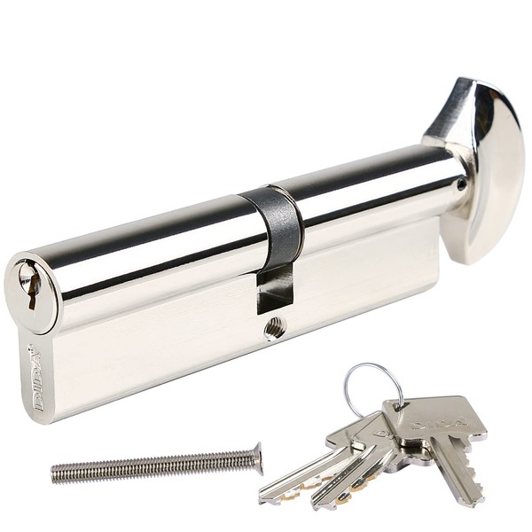 DIDA® 100mm Thumb Turn Euro Cylinder Lock 45T/55 UPVC Barrel