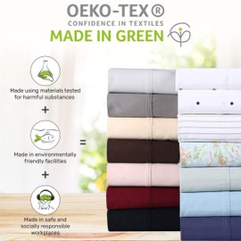 California Design Den 400 Thread Count 100% Cotton 1 Fitted Sheet Only, Vanilla Yellow Full Fitted Sheet, Long - Staple Combed Pure Natural Cotton Sheet, Soft & Silky Sateen Weave