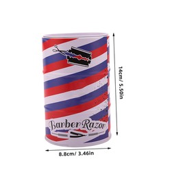 Gatuida Delicate Razor Blades Disposal Container Lightweight Waste Blade Storage Box for Safe and Convenient Use Salon Durable and Portable Design