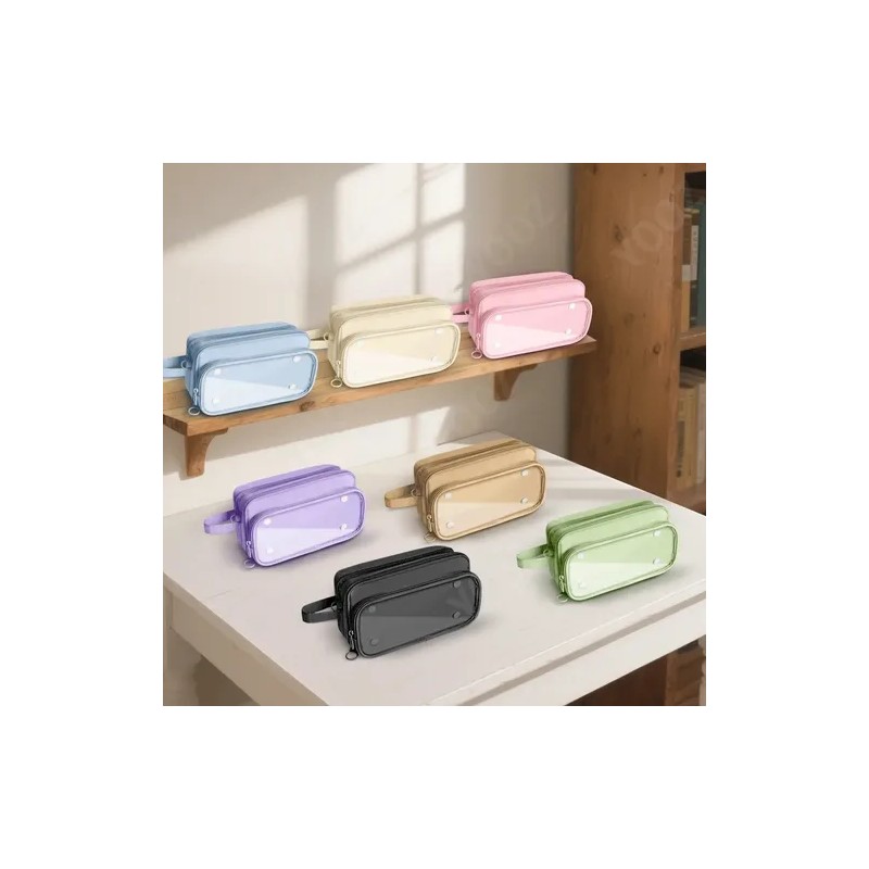 Estuche De Lapicera Gran Capacidad Pencil Case Organizadora