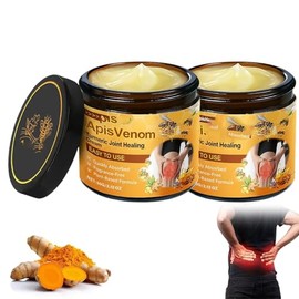 Obemary 2PC Turmeric Moisturizing Cream – Soothing Skin Balm with Natural Ingredients