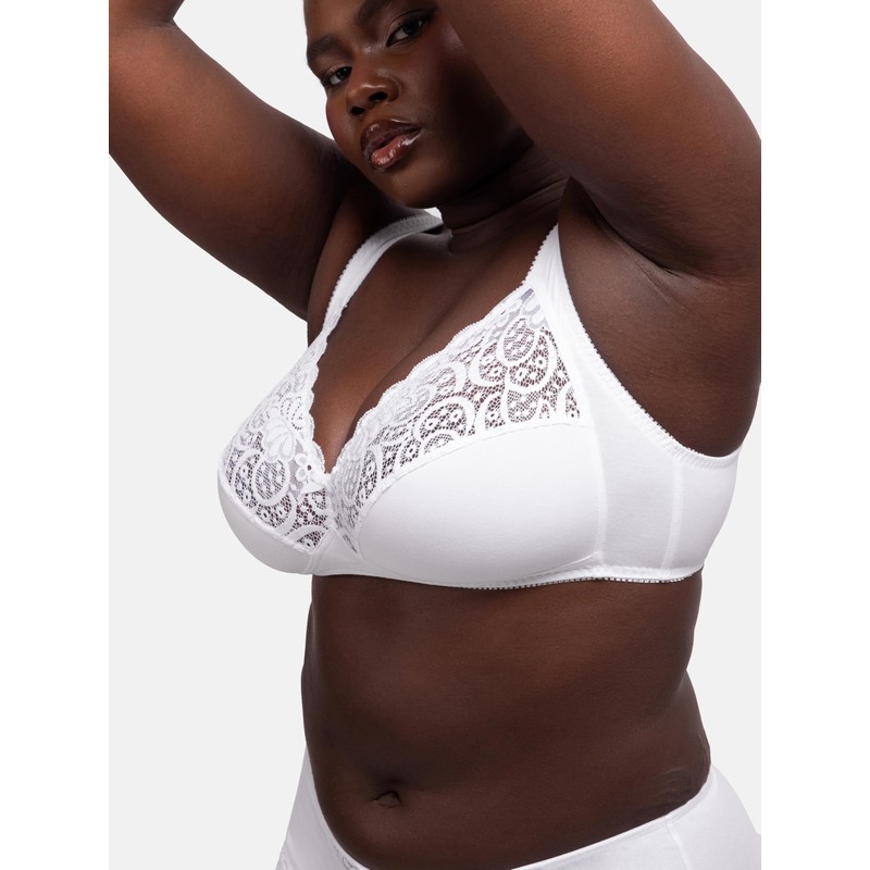 DORINA Women's Georgina Classic Bras, Weiß (White A00), 38D, D