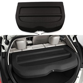 BOPARAUTO Cargo Cover for Nissan Leaf Accessories 2018 2019 2020 2021 2022 2023 Rear Black Trunk Shade Luggage Security Cover