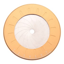 KJKVIVH Stainless Steel Adjustable Round Drawing Ruler Woodworking Tool for Measuring Gauging