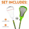 Franklin Sports Future Champs 2 Player Youth Lacrosse Sticks +