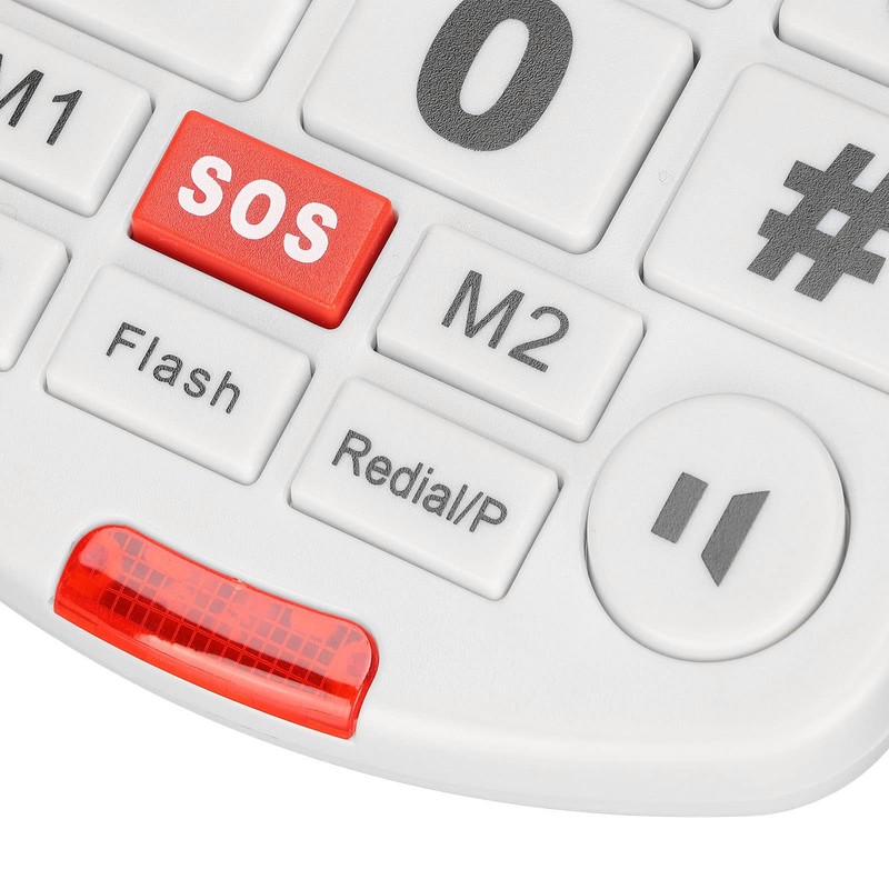 ciciglow LD‐265CID Corded Large Button Phone with Caller ID, Hands-Free