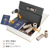 Lysmics Book Safe Box Lock, Hidden Safe, Book-like Design, Dial