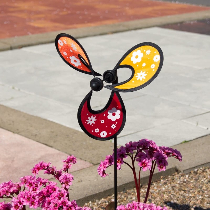 CIM Wind Chime Little Flower Rainbow UV-Resistant and Weatherproof Wind