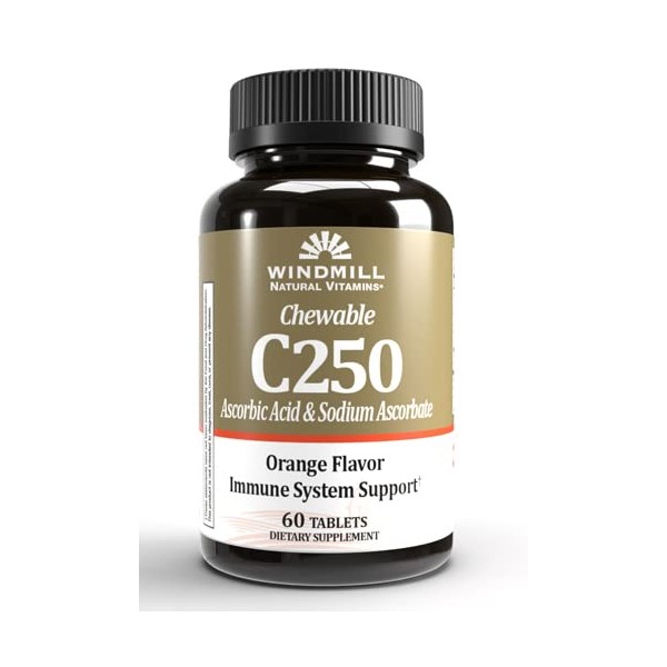 Vitamin C CHEWTBS 250MG TNGR WMILL Size: 60