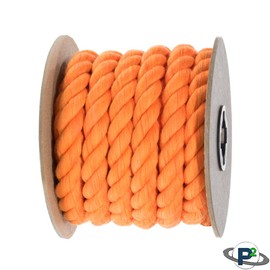 Paracord Planet Twisted Cotton Rope - Choose from 5 Sizes & 24 Colors - Lengths Range from 10'-100' Hanks & 300'-600' Spools