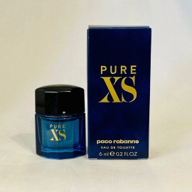 Paco Rabanne Pure XS by Paco Rabanne men, 0.2 oz  / 6 ml eau de toilette, splash mini