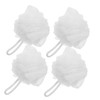 Healvian Back Scrubber Bath Loofahs 4pcs Body Bath Sponges Exfoliating