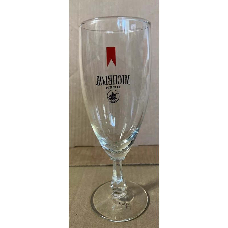 Michelob Vintage Michelob Beer 7-3/4" Stemmed 10 fl oz Pilsner