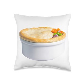 Chicken Pot Pie Throw Pillow