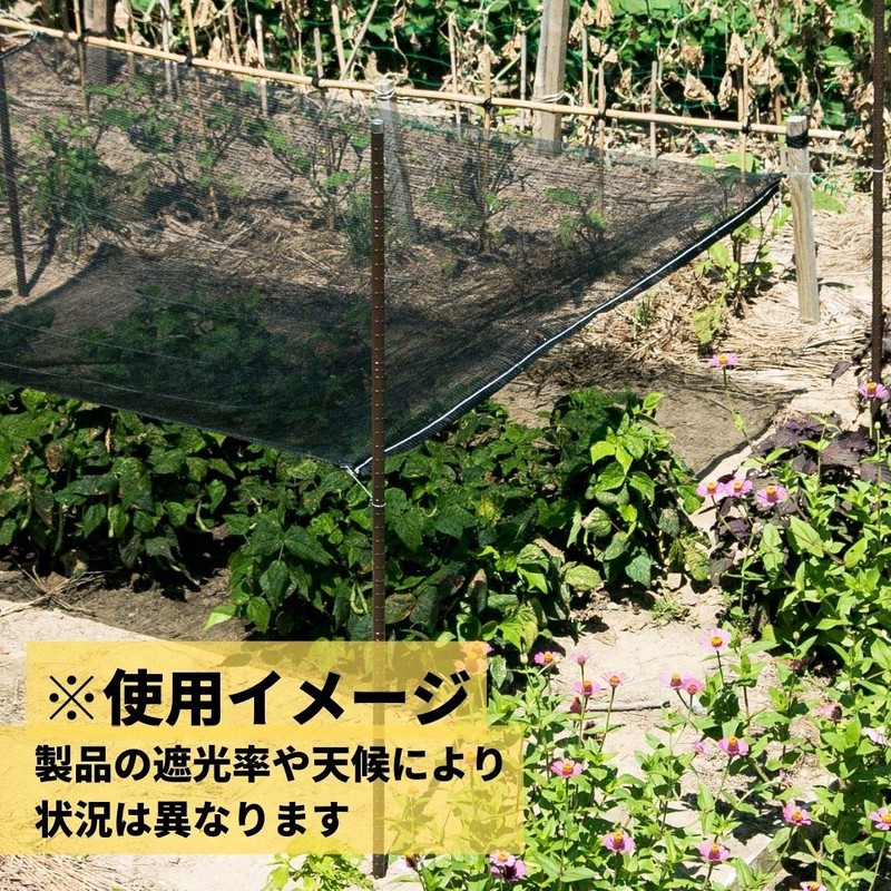 Dio Kasei Blackout Net, Dionet 810, Karami Weave, Black, 60%
