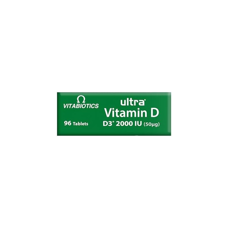 Vitamin D Tablets 2000iu, Vitabiotics Ultra