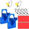 SIGANDG 2 Pieces Swimming Pool Hose Holder Accessories with Puncture,