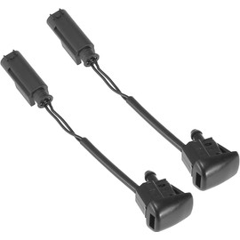 Boxonly 2PCS Heated Windshield Washer Spray Nozzles – Replaces OE# 7132969, 61667046060 – Left & Right for Select 5 Series Models
