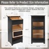 Large Potato and Onion Storage Bin - Wooden Stackable Bread